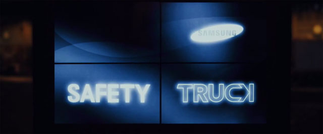 Samsung safety Truck Samsung safety Truck