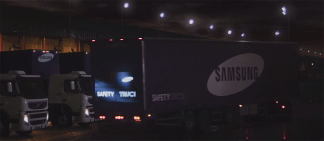 Samsung safety Truck Samsung safety Truck