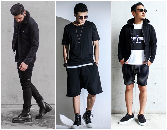 เสื้อผ้าสีดำ ผู้ชาย เสื้อผ้าสีดำ ผู้ชาย