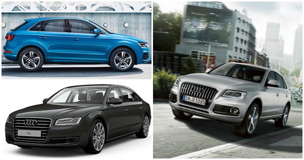 ราคารถใหม่ Audi ราคารถใหม่ Audi