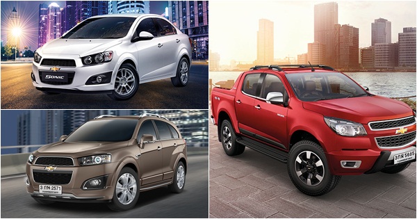 ราคารถใหม่ Chevrolet ราคารถใหม่ Chevrolet