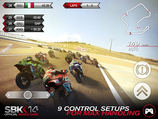 SBK14 Official Mobile Game สุดยอดเกมแข่งรถมอเตอร์ไซต์เหมือนจริง 