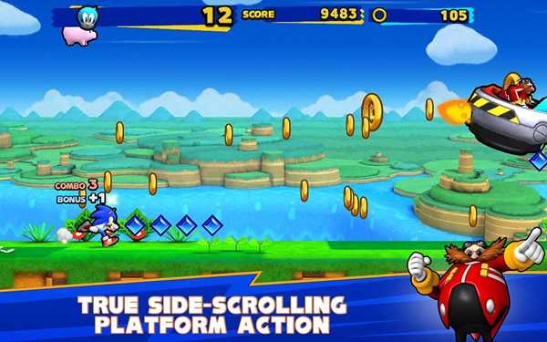 Sonic Runners เกมโซนิค ภาคใหม่ล่าสุด