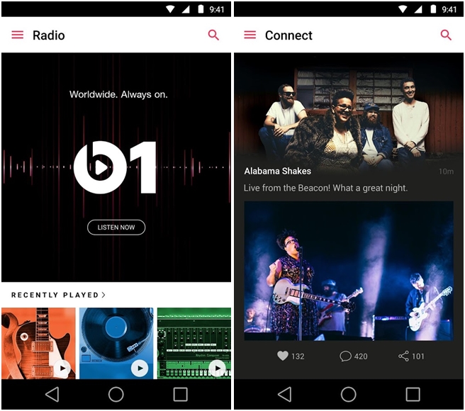 Apple Musice แอพฯ ฟังเพลงจาก Apple เวอร์ชั่น Android 