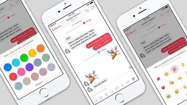 Facebook Messenger อัพเดท Facebook Messenger อัพเดท