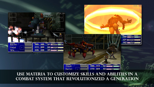 Final Fantasy VII สำหรับ iOS Final Fantasy VII สำหรับ iOS