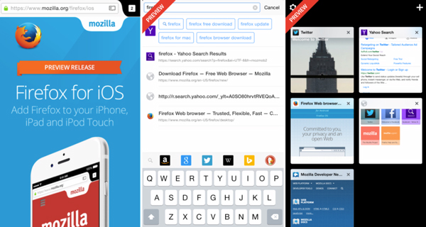 Firefox สำหรับ iOS