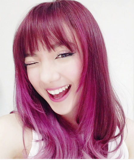 สีผมดารา สีผมดารา