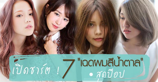ผมสีน้ำตาล ผมสีน้ำตาล