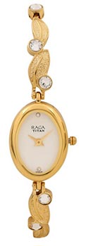 นาฬิกาผู้หญิง Titan Raga Foliage Watch for Women รุ่น 2511YM06