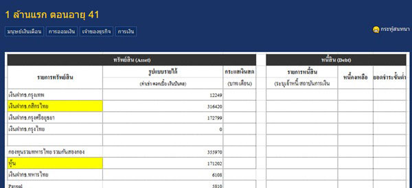 แชร์วิธีเก็บเงินล้าน แชร์วิธีเก็บเงินล้าน