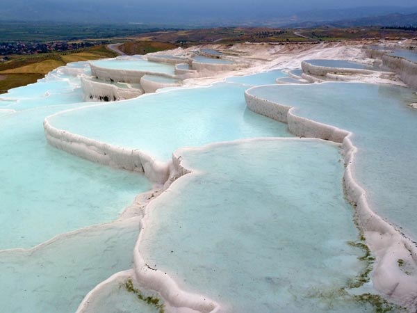 Pamukkale ประเทศตุรกี Pamukkale ประเทศตุรกี
