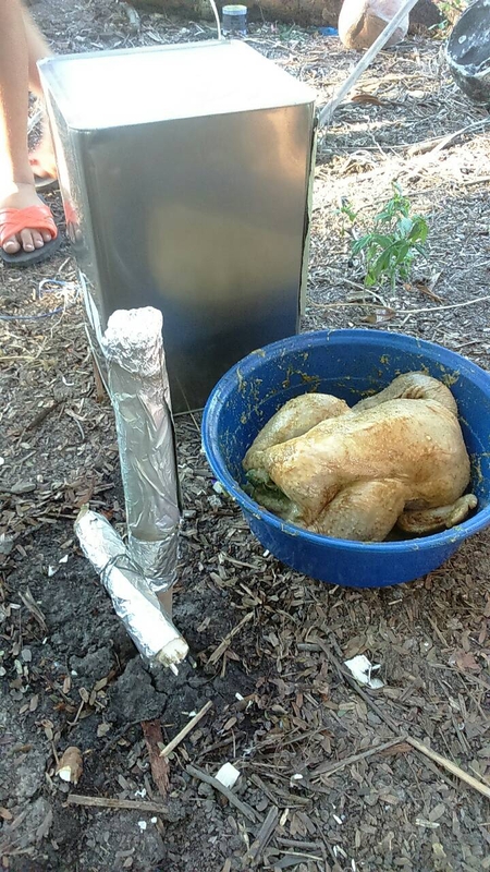 ไก่อบฟาง ไก่อบฟาง