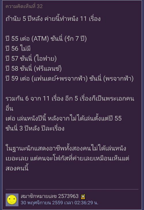 เมื่อชาวเน็ตบ่น เบื่อ เต๋อ ซันนี่ เป็นพระเอก GDH ทั้งคู่เลยตอบโต้อย่างฮา เมื่อชาวเน็ตบ่น เบื่อ เต๋อ ซันนี่ เป็นพระเอก GDH ทั้งคู่เลยตอบโต้อย่างฮา