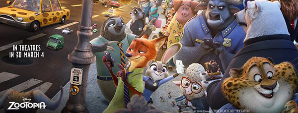 ตัวอย่าง Zootopia