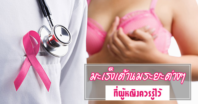 อาการมะเร็งเต้านม อาการมะเร็งเต้านม