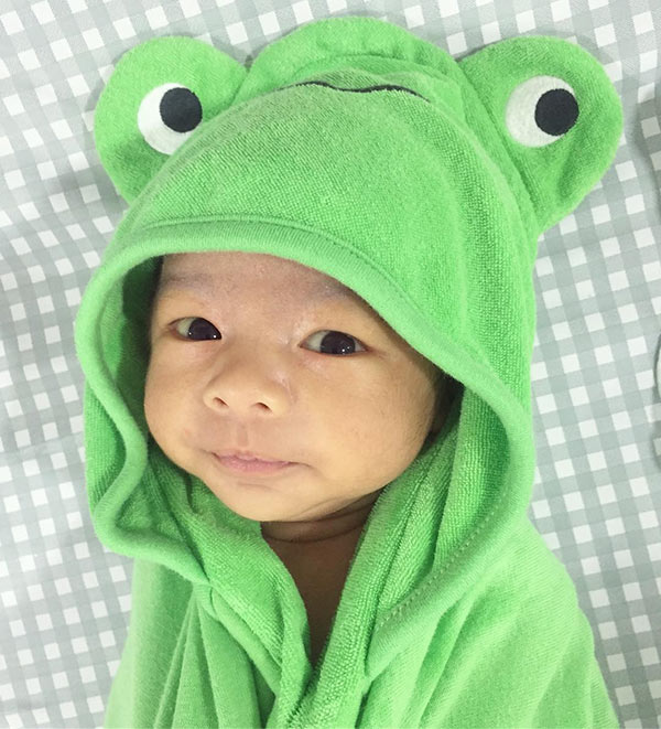 น้องโอลาฟ ลูกชาย โอ๊ต จีน่า น้องโอลาฟ ลูกชาย โอ๊ต จีน่า