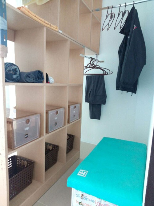 Walk-in Closet ทำเอง Walk-in Closet ทำเอง