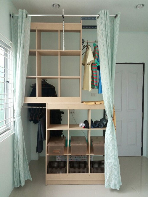 Walk-in Closet ทำเอง Walk-in Closet ทำเอง