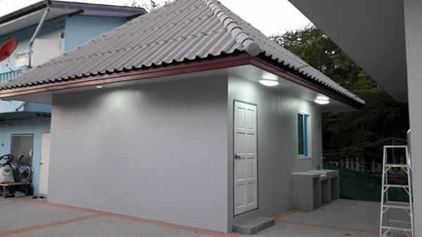 ปลูกบ้านหลังเล็กราคาประหยัด บ้านชั้นเดียวสไตล์รีสอร์ทงบ 1.5 ล้าน ปลูกบ้านหลังเล็กราคาประหยัด บ้านชั้นเดียวสไตล์รีสอร์ทงบ 1.5 ล้าน