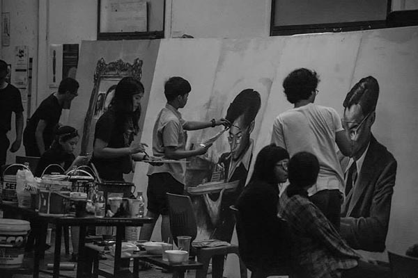 ภาพวาดในหลวง ภาพวาดในหลวง