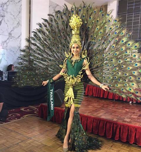 เทียน อัจฉรี คว้ารางวัลชุดประจำชาติยอดเยี่ยม Miss Earth 2016