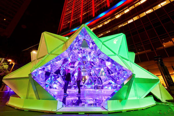 เทศกาล i Light Marina Bay 2016 เทศกาล i Light Marina Bay 2016