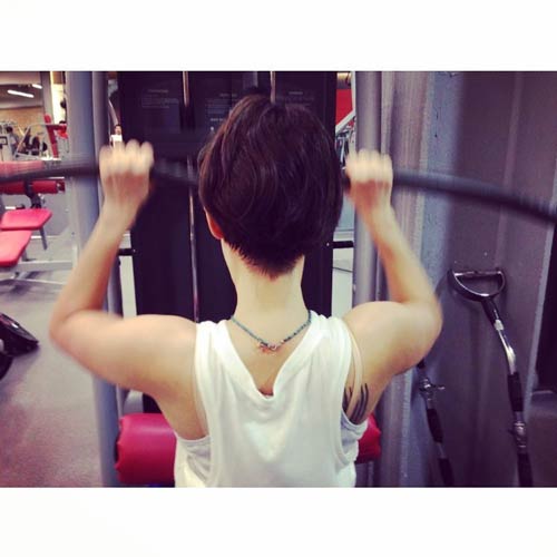 คุณแม่ดาราออกกำลังกาย คุณแม่ดาราออกกำลังกาย