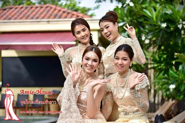 ร้านเช่าชุดเพื่อนเจ้าสาวชุดไทย ร้านเช่าชุดเพื่อนเจ้าสาวชุดไทย