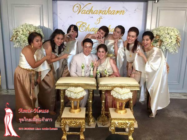 ร้านเช่าชุดเพื่อนเจ้าสาวชุดไทย ร้านเช่าชุดเพื่อนเจ้าสาวชุดไทย