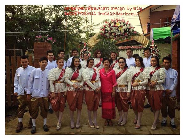 ร้านเช่าชุดเพื่อนเจ้าสาวชุดไทย ร้านเช่าชุดเพื่อนเจ้าสาวชุดไทย