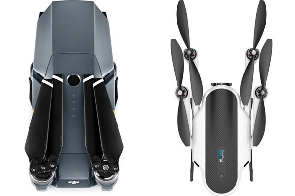 DJI Mavic Pro vs GoPro Karma DJI Mavic Pro vs GoPro Karma