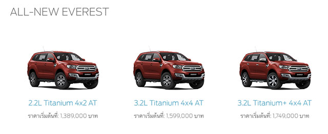 Ford Everest 2016 Ford Everest 2016