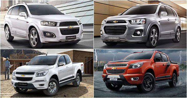ราคารถใหม่ Chevrolet ราคารถใหม่ Chevrolet