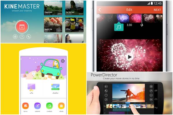 5 แอพฯ ตัดต่อวิดีโอ 2016
