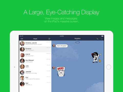 LINE iOS อัพเดทรองรับ iPad ใช้ ID เดียวกับ iPhone