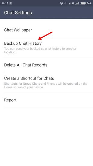 วิธีเก็บประวัติแชท LINE บน Android