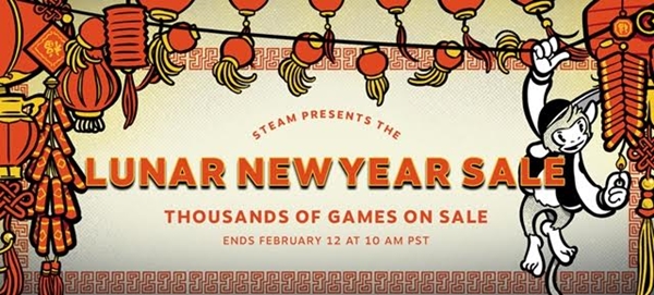 Steam จัดโปรลดราคาเกม Lunar New Year Sale