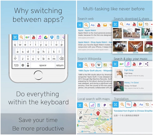 7 แอพฯ คีย์บอร์ดน่าใช้ สำหรับ iOS 7 แอพฯ คีย์บอร์ดน่าใช้ สำหรับ iOS