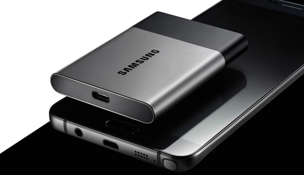 Samsung Portable SSD T3 ฮาร์ดดิสด์ 2TB Samsung Portable SSD T3 ฮาร์ดดิสด์ 2TB