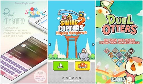 แอพฯ และเกม iOS ต้อนรับวันสงกรานต์ แอพฯ และเกม iOS ต้อนรับวันสงกรานต์