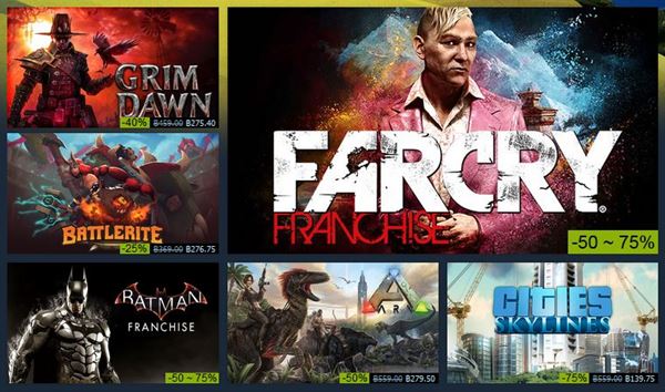 Steam จัดโปรลดราคาเกม Steam Autumn Sale Steam จัดโปรลดราคาเกม Steam Autumn Sale