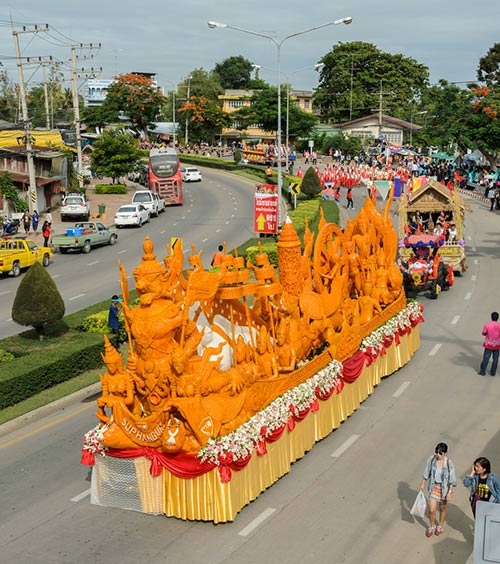 ประเพณีแห่เทียนพรรษา ประเพณีแห่เทียนพรรษา