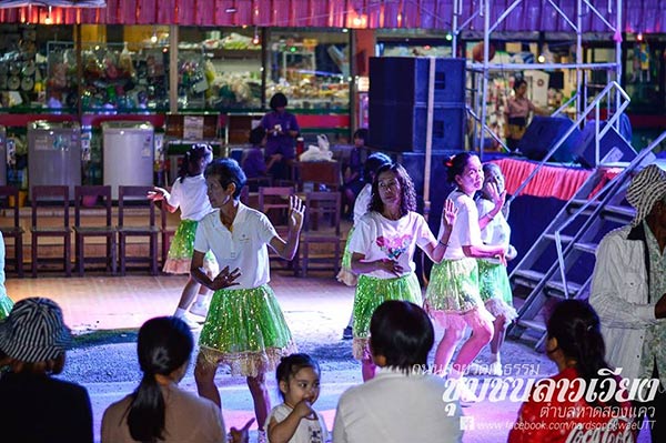 ถนนคนเดินสายวัฒนธรรมชุมชนลาวเวียง ถนนคนเดินสายวัฒนธรรมชุมชนลาวเวียง