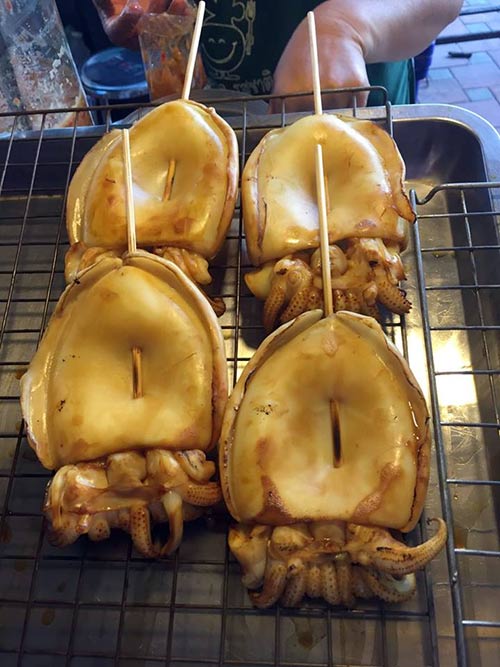 ร้านปลาหมึกย่าง ร้านปลาหมึกย่าง