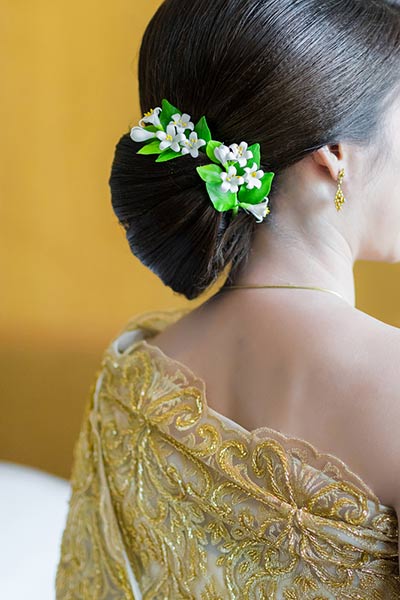 ทรงผมเจ้าสาวชุดไทย ทรงผมเจ้าสาวชุดไทย