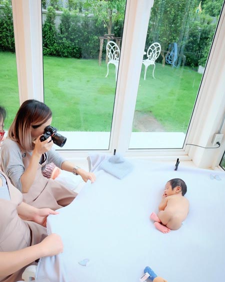 น้องจอมทัพ ลูก อ๋อม สกาวใจ น้องจอมทัพ ลูก อ๋อม สกาวใจ