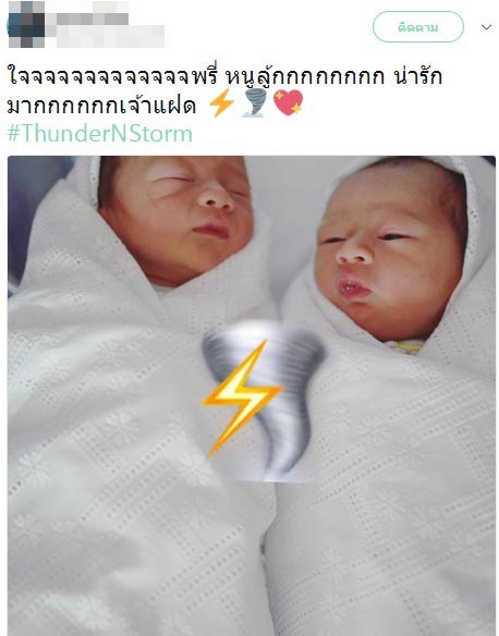 น้องสายฟ้า น้องพายุ น้องสายฟ้า น้องพายุ