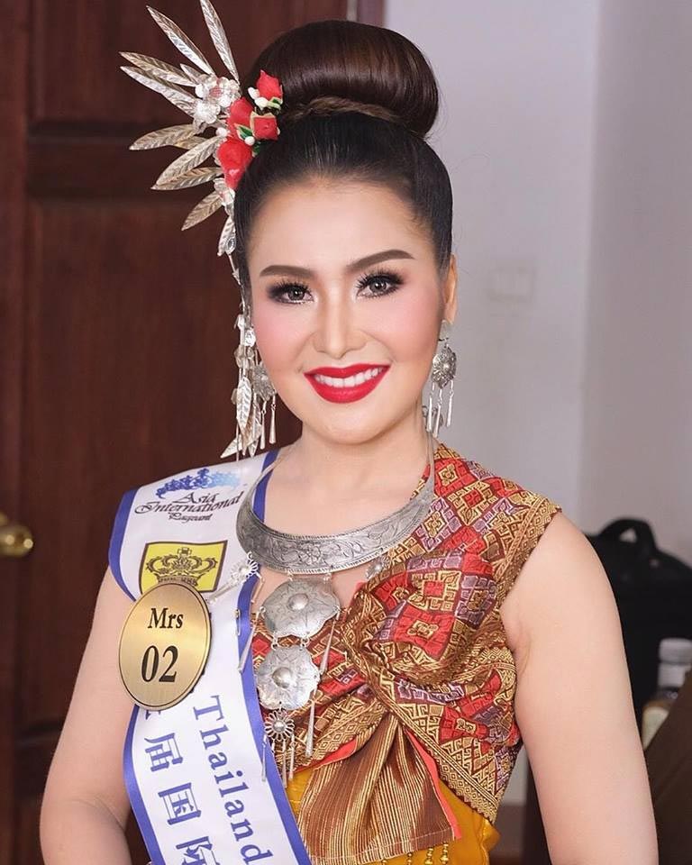 อาร์ ชนุพร Mrs. Asia International 2017
