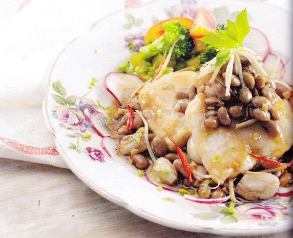 สูตรอาหารไทยหอมเต้าเจี้ยว สูตรอาหารไทยหอมเต้าเจี้ยว